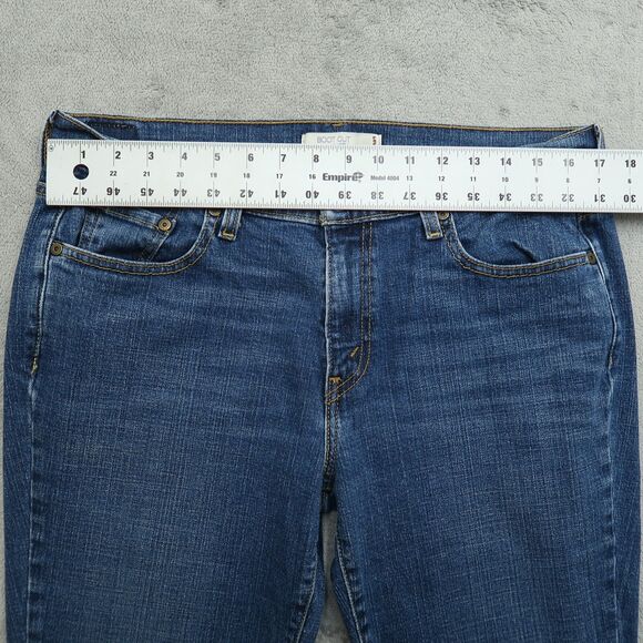 Levi's 515 Jeans Women's Size 12S Blue Mid-Rise Bootcut Denim Pants 28.5" Inseam - Picture 14 of 15